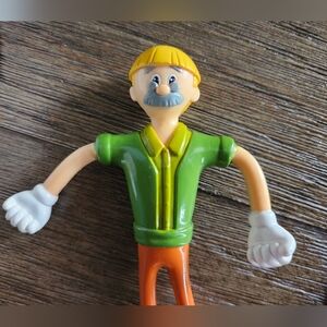 Vtg 2002 McDonald’s  Happy Meal Toy, Pinocchio, Geppetto Toy  Approx 5.25"